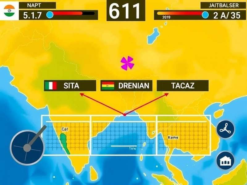 India Volley Champion Gameplay